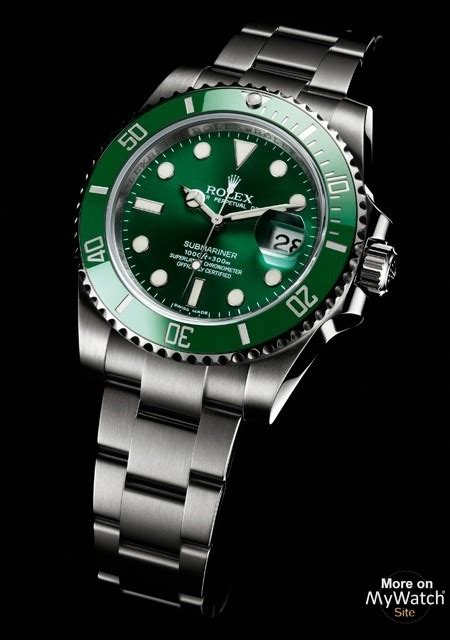 rolex steel submariner date with the green cerachrom|Rolex oyster steel date watch.